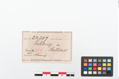 Etiketten zu Bronzearmreif (NHMW-PRAE-024207)